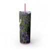 Skinny Tumbler with Straw – 20 oz Stainless Steel Cup