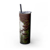 Skinny Tumbler with Straw – 20 oz Stainless Steel Cup