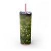 Skinny Tumbler with Straw – 20 oz Stainless Steel Cup