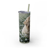 Skinny Tumbler with Straw – 20 oz Stainless Steel Cup