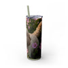 Skinny Tumbler with Straw – 20 oz Stainless Steel Cup