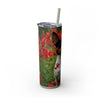 Skinny Tumbler with Straw – 20 oz Stainless Steel Cup