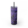 Skinny Tumbler with Straw – 20 oz Stainless Steel Cup