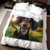 Sweatshirt Blanket – Plush Fleece Throw, 2 Size Options