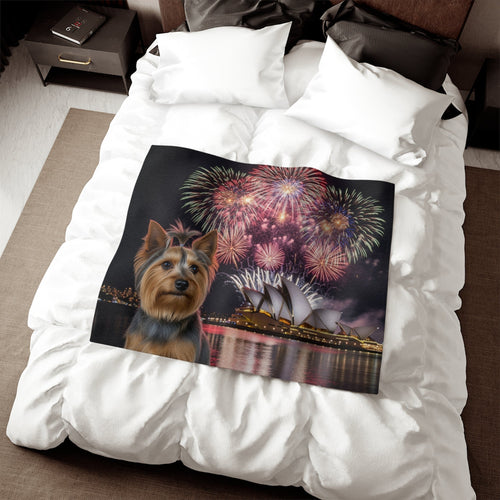 Australian Silky Terrier Blanket