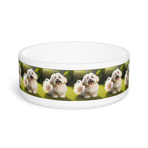 Ceramic Pet Bowl – 16 oz Dog Feeding Bowl