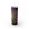 Skinny Tumbler with Straw – 20 oz Stainless Steel Cup