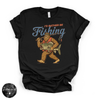 I'd Rather Be Fishing Bigfoot Tee | Funny Sasquatch Graphic T-Shirt