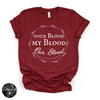 Your Blood, My Blood Tee | Gothic Romantic Graphic T-Shirt