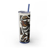Skinny Tumbler with Straw – 20 oz Stainless Steel Cup