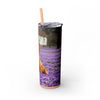 Skinny Tumbler with Straw – 20 oz Stainless Steel Cup