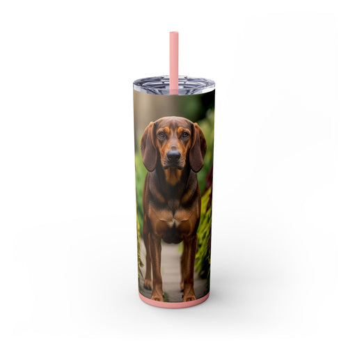 Skinny Tumbler with Straw – 20 oz Stainless Steel Cup