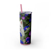 Skinny Tumbler with Straw – 20 oz Stainless Steel Cup
