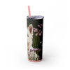 Skinny Tumbler with Straw – 20 oz Stainless Steel Cup