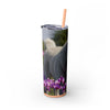 Skinny Tumbler with Straw – 20 oz Stainless Steel Cup