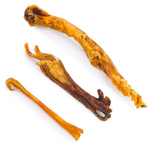 Beef Tendons For Dogs, Varied Shapes, 5 Pounds Bulk Pack