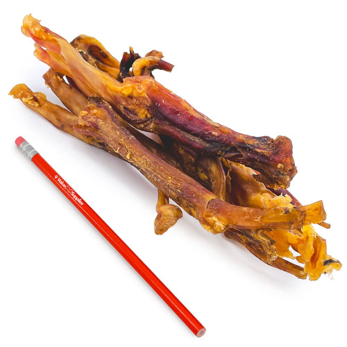 Beef Tendons For Dogs, Varied Shapes, 5 Pounds Bulk Pack