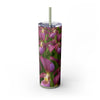 Skinny Tumbler with Straw – 20 oz Stainless Steel Cup