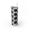 Skinny Tumbler with Straw – 20 oz Stainless Steel Cup