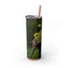 Skinny Tumbler with Straw – 20 oz Stainless Steel Cup