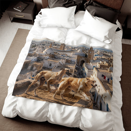 Sloughi and Aidi Blanket