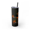 Skinny Tumbler with Straw – 20 oz Stainless Steel Cup