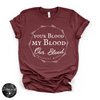 Your Blood, My Blood Tee | Gothic Romantic Graphic T-Shirt