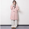 Maillard Short And Long Suede Faux Fur Plush Coat