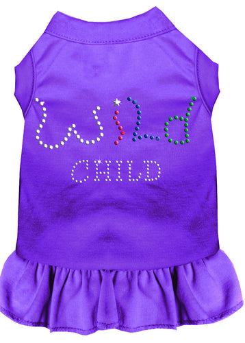 Pet Dress Rhinestone, Wild Child
