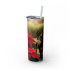 Skinny Tumbler with Straw – 20 oz Stainless Steel Cup