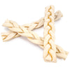 Beef Cheek Braids, Long Lasting Dog Chews, 5-6 Inch, 100 Count Bulk Pack