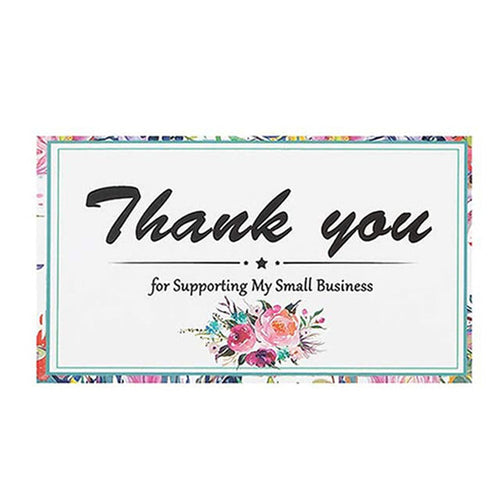 English Holiday Thank You Simple And DIY Creative Greeting Card