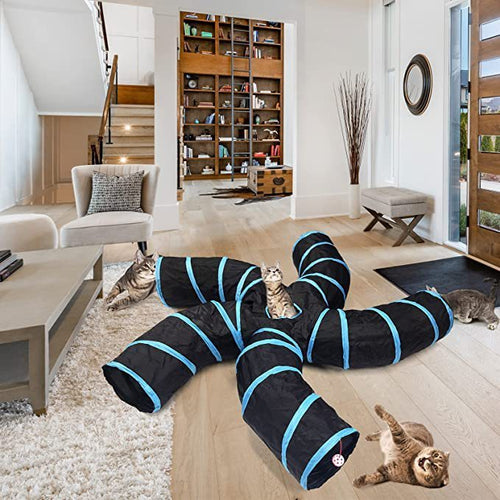 Collapsible Tunnel 4 Way Pet Tunnel