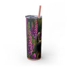 Skinny Tumbler with Straw – 20 oz Stainless Steel Cup