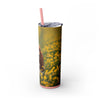 Skinny Tumbler with Straw – 20 oz Stainless Steel Cup