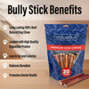 ValueBull Bully Sticks for Dogs, Medium 6 Inch, 100 Count Bulk Pack