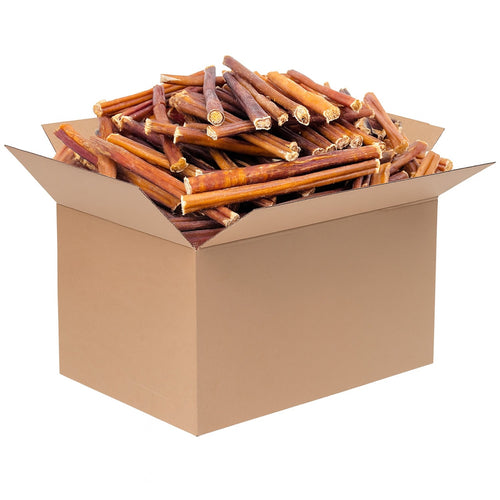 Bully Sticks for Small Dogs, Thin 6 Inch, 100 Count Bulk Pack