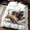 Sweatshirt Blanket – Plush Fleece Throw, 2 Size Options