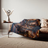 Holiday Nightscape City Lights Blanket