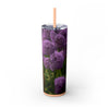 Skinny Tumbler with Straw – 20 oz Stainless Steel Cup
