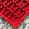 Peace Christmas Tree emat - Enrichment Lick Mat for Dogs and Cats | Christmas Tree design | SodaPup