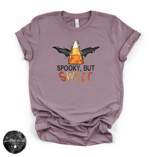 Spooky But Sweet Tee | Cute Halloween Ghost Graphic T-Shirt