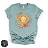 Happy Sunshine Sun Tee | Mystical Sun Graphic T-Shirt