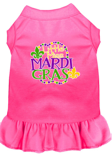 Pet Dress Little Miss Mardi Gras