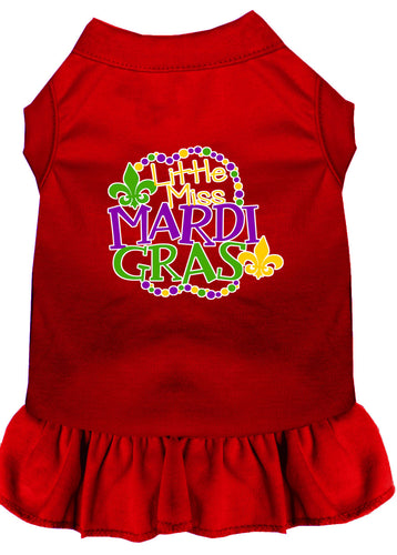 Pet Dress Little Miss Mardi Gras