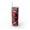 Skinny Tumbler with Straw – 20 oz Stainless Steel Cup