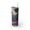Skinny Tumbler with Straw – 20 oz Stainless Steel Cup