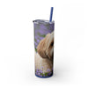 Skinny Tumbler with Straw – 20 oz Stainless Steel Cup