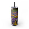 Skinny Tumbler with Straw – 20 oz Stainless Steel Cup