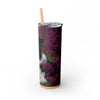 Skinny Tumbler with Straw – 20 oz Stainless Steel Cup